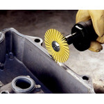 Cepillos Radial Bristle BB-ZB Tipo A (púas rectas orientadas) 150mm (5 Unds)