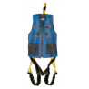 Harnesses with 4-point vest Faro Blue SAFETOP