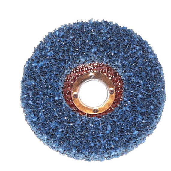 Scheiben sauberer und starrer blauer Streifen (CG-RD) 115 mm Ø 22mm (10 unds)
