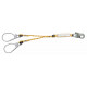 Connector tapes double rope 2 m