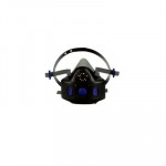Media máscara facial reutilizable con diafragma de comunicación 3M Secure Click HF-801SD