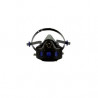 Media máscara facial reutilizable con diafragma de comunicación Secure Click HF-801SD 3M
