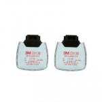 Partikelfilter P3 R 3M Secure Klick mit Relief der Dampfgrade D3138 (10 Paare)