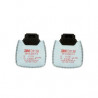Filtro de partículas P3 R 3M Secure Click con alivio de niveles de vapores D3138 (10 pares)