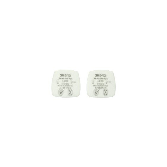Austauschbarer Partikelfilter P2 R 3M Secure Klick D7925 (40 Filter)