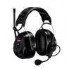 MRX21A3WS6-ACK 30dB earmuffs with headband and PELTOR mobile app, Bluetooth MultiPoint 3M