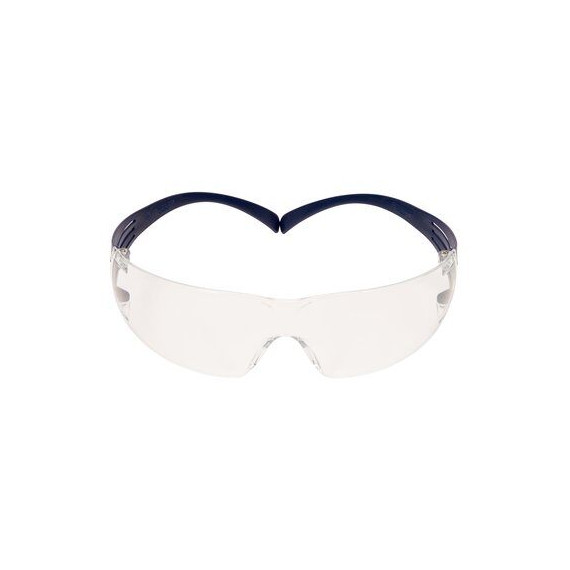 Gafas de seguridad 3M montura azul con Scotchgard - industria alimentaria SF201SGAF-BLU-EU