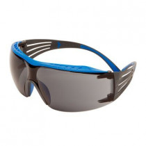 3m SecureFit 400x Vetro di sicurezza, supporto blu / grigio, Scotchgard Antempanora Coating (K & N), SF402XSGAF-Blu-EU