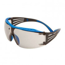 3M SecureFit 400X Gafas de seguridad, montura azul/gris, recubrimiento antiempañante Scotchgard (K&N), SF407XSGAF-BLU-EU