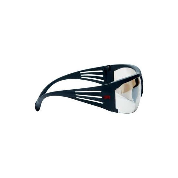 Gafas de Seguridad, Montura gris, Anti-rayaduras, Lente espejo In&Out 3M SecureFit 600, SF610AS