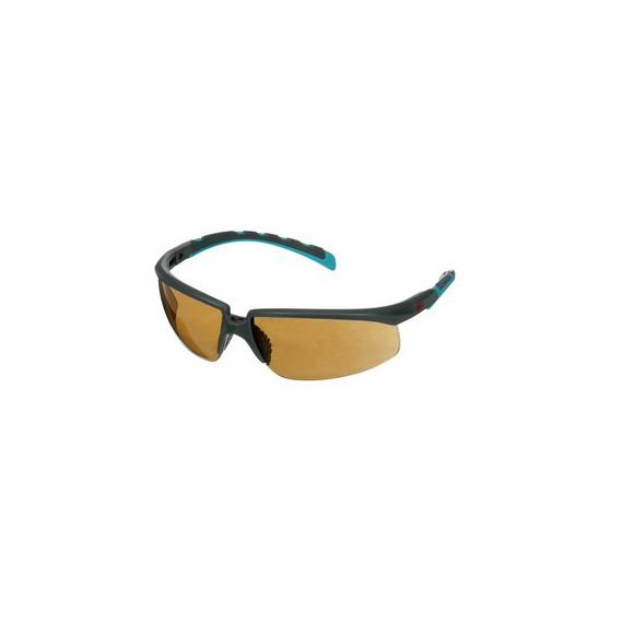 Gafa seguridad 3M Solus 2000, montura Gris/Azul-verde, Scotchgard Anti-Empañamiento (K&N), S2005SGAF-BGR-EU (20 Unds)