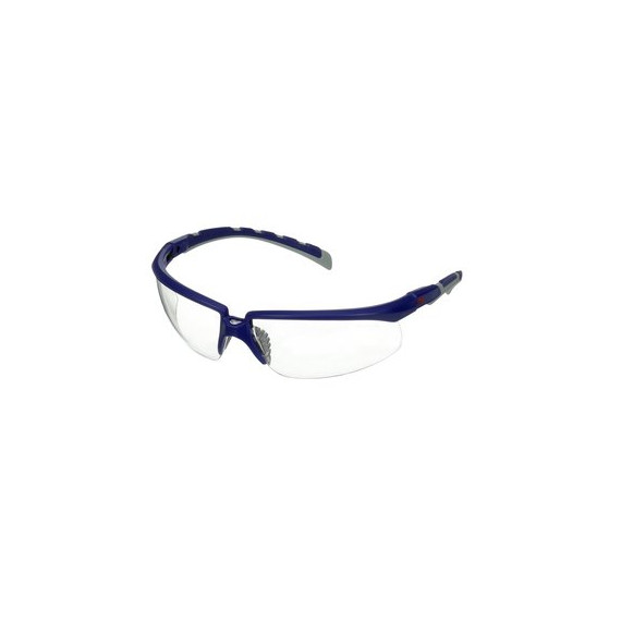 FIGHT SAFETY 3M SOLUS 2000, Gray / Blue mount, Anti-scratch (+ K), Incoloro Eye, S2001ASP-Blu-EU (20 unds)