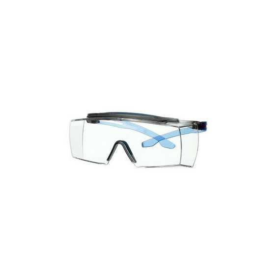 Cubregafas 3M SecureFit 3700, montura azul, protección cejas, Scotchgard Anti-Empañamiento (K&N), SF3701XSGAF (20 Unds)