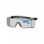 Cubregafas 3M SecureFit 3700, montura azul, visera protección, Scotchgard Anti-Empañamiento (K&N), SF3707XSGAF (20 Unds)