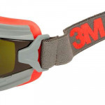 Occhiali ventilazione indiretta, suoneria IR grigia oculare 5, Scotchgard Coating 3m Goggle Gear 550 GG550SGAF