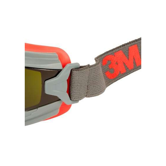 Occhiali ventilazione indiretta, suoneria IR grigia oculare 5, Scotchgard Coating 3m Goggle Gear 550 GG550SGAF