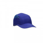 Gorra de protección 3M First Base +, Royal Blue Visera estandar (70 mm) 2014286 (20 Gorras)