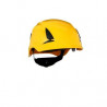 X5501V-CE white protective helmet without ventilation for industrial use 3M SecureFit (10 units)