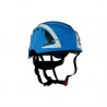 Casco de seguridad X5001V-CE con ventilación y banda reflectante SecureFi (4 uds) 3M