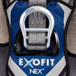Arnês de subida e posicionamento para refinarias cinzentas 3M dbi-room exopit nex 1114016