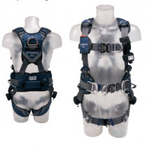Arnês da subida e posicionamento para energia eólica cinza Dorsal D anel 3m DBI-Room Exofit Nex 1113926