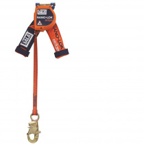 Srl with nano-lok cinked tested on sharp edges, single branch, 2.4m, 19 mm hook 3m dbi-room nano-lok edge srl 3101436