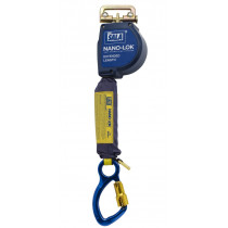 Srl avec Cinch Nano-Lok XL une branche, mousqueton en aluminium, ciseaux d'ouverture de 19mm, directement à harnais 3101614