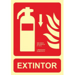 Sign Extingum Arrow Down Luminescent