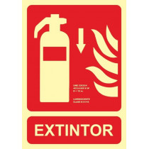 Sign Extingum Arrow Down Luminescent