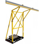 System of fixed height counterweight rail anchoring system, 2 users 3M DBI-room Flexiguard 8560024