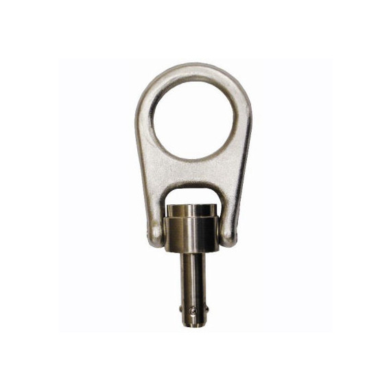 Unità di ancoraggio a parete di ritenzione costruita in acciaio inox 22 kN 3m DBI-room 2101003