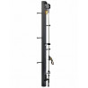 Vertical cable safety system support for mono pole, 4 users, galvanized steel 3M DBI-SALA Lad-Saf 6116634