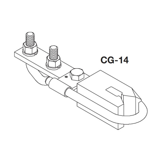 Guia de cabo, aplicação de escada, aço galvanizado, guia em linha reta 3M DBI-Room Lad-Saf 6100530