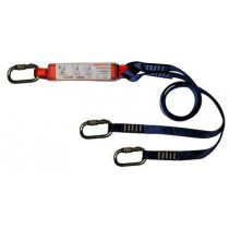 Sling con assorbitore di energia, cinch, doppio ramo, 1,50 m 3m protecta sapanchoc AE5315WAA