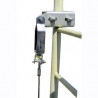 Soporte universal para escaleras y monopolo del Sistema de seguridad de cable vertical 3M Protecta Cabloc AC340