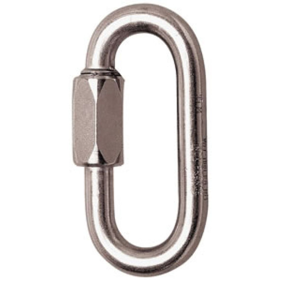 Quick Links de acero galvanizado con apertura de 16 mm, resistencia a la rotura de 25 kN 3M Protecta Connectors AJ507