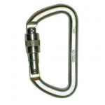 Carabiner de aço com entrada parafusada, abertura de 25 mm, 50 KN Resistance KJ5107