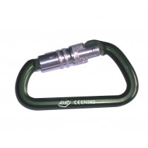 17 mm Aperturaluminium-Spinn-Spinning-Karabiner, Widerstand von 28 kN AJ531