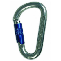 Aluminum carabiner with rotary closure KJ5024