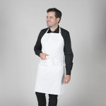 Avental da cozinha com peto e bolso frontal Gary's