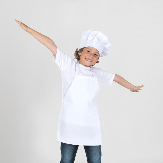 Tablier enfant avec des bandes de Peo et de Gary ajustable