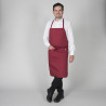 Economical apron with bib and front pocket GARY'S