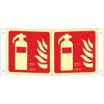 Segnale fisso (nessun testo) Panoramica luminescente