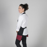 Tablier Bistro pour les femmes avec des couleurs combinées Gary