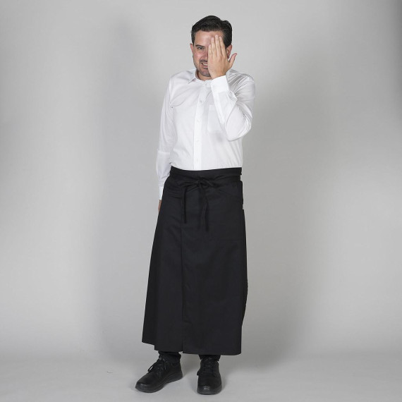 Tablier français avec ouverture centrale Gary's 100% polyester