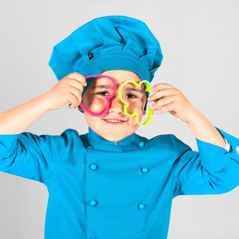 Gorro de chef infantil en varios colores con velcro GARY'S