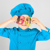 Chapéu de chef infantil em várias cores com velcro GARY'S