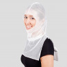 Unisex-Mesh-Balaclava in Weiß von GARY'S (6 Stück)