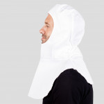 Balaclava im weißen Zweig mit Cubrenuca und Lätzchen Gary (6 unds)