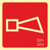 Extinction Signal Sound Alarm (without text) Class A and B photoluminescent SEKURECO